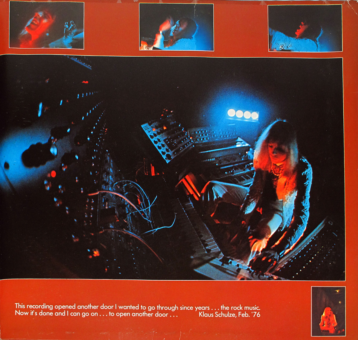 KLAUS SCHULZE MOONDAWN BRAIN GATEFOLD 12" LP